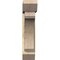 Ekena Millwork Legacy Slat Rough Sawn Bracket w/ Offset Brace, Douglas Fir, 8"W x 32"D x 36"H BKT0806X32X36LEC06RDF - alternate 2